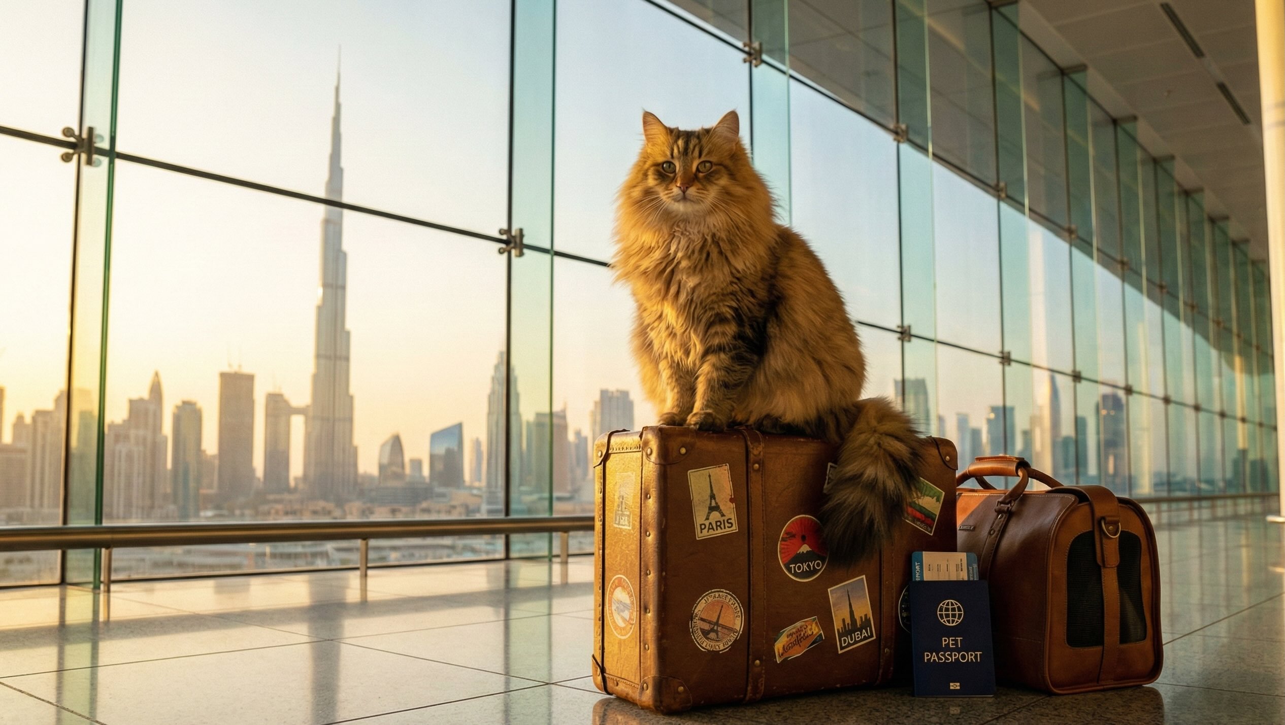 Importing a cat to the UAE – a step-by-step guide with costs